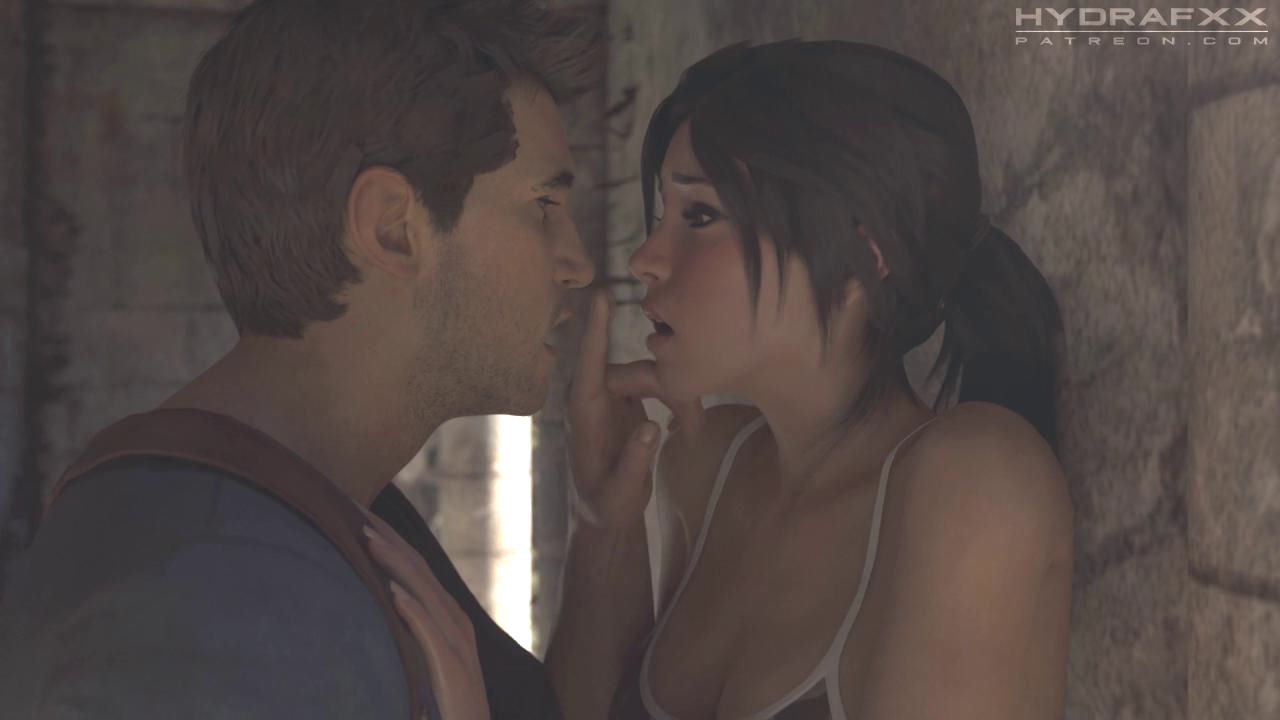 Nathan Drake Fucks Lara Croft | Rule 34 Animated