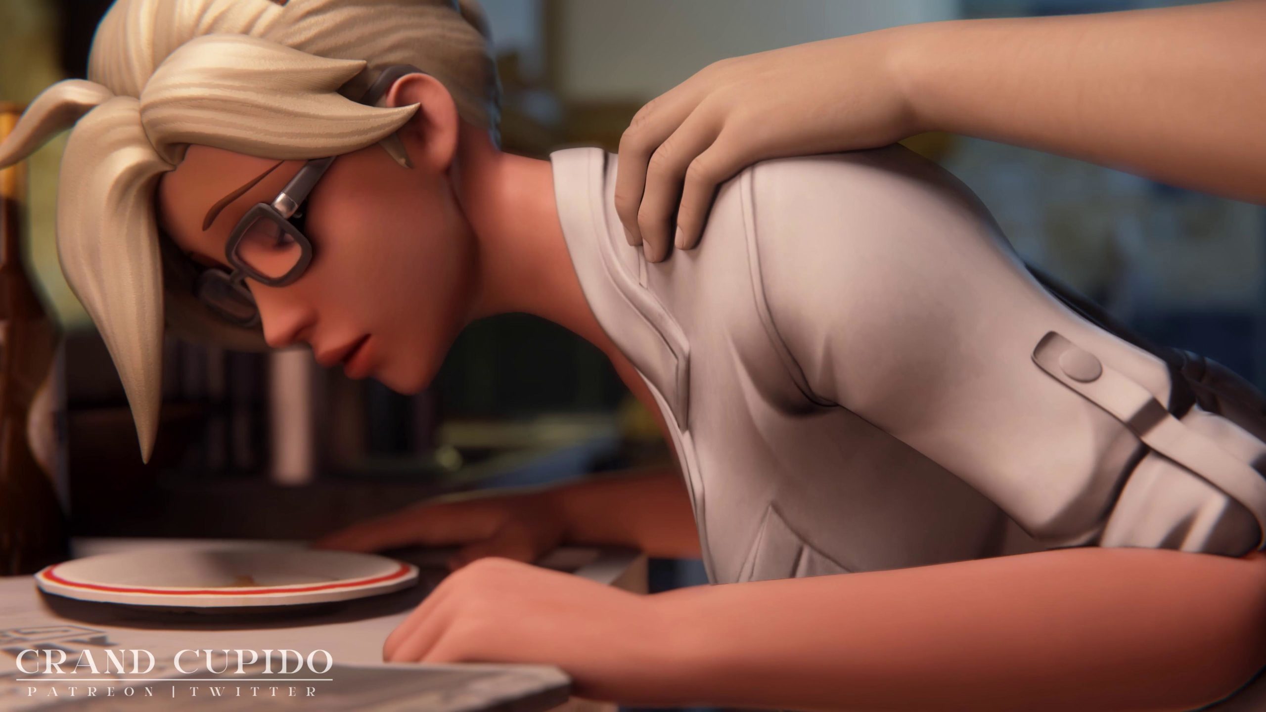 Mercy Kitchen Hard Sex | Rule 34 Animated